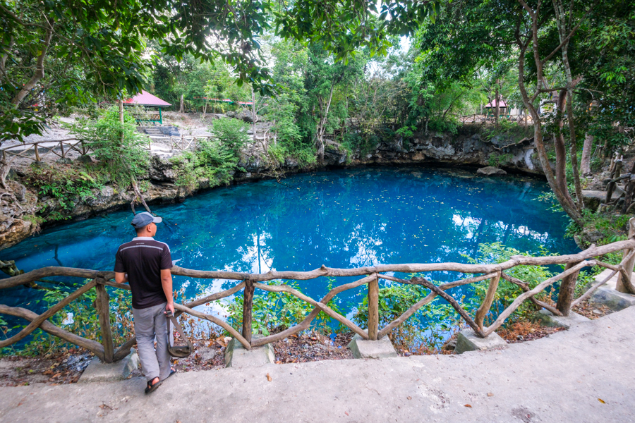 The first Moko lake in Muna