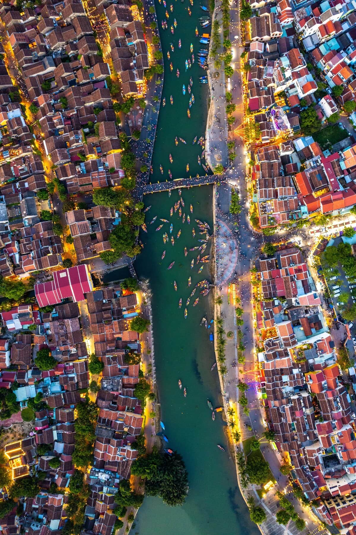 Aerial View of Hoi an