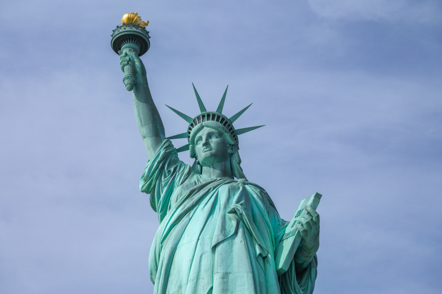 Statue of Liberty in New York City NYC