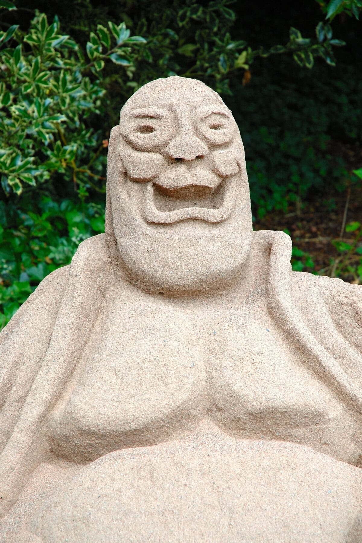 Sand Sculpture in Dundee Botanical Gardens