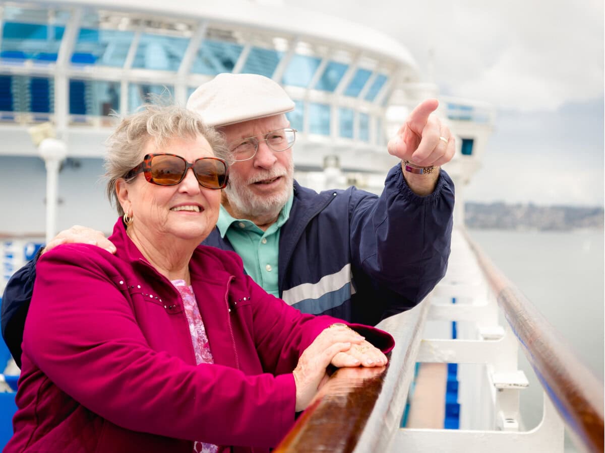 Couple on a Cruise
