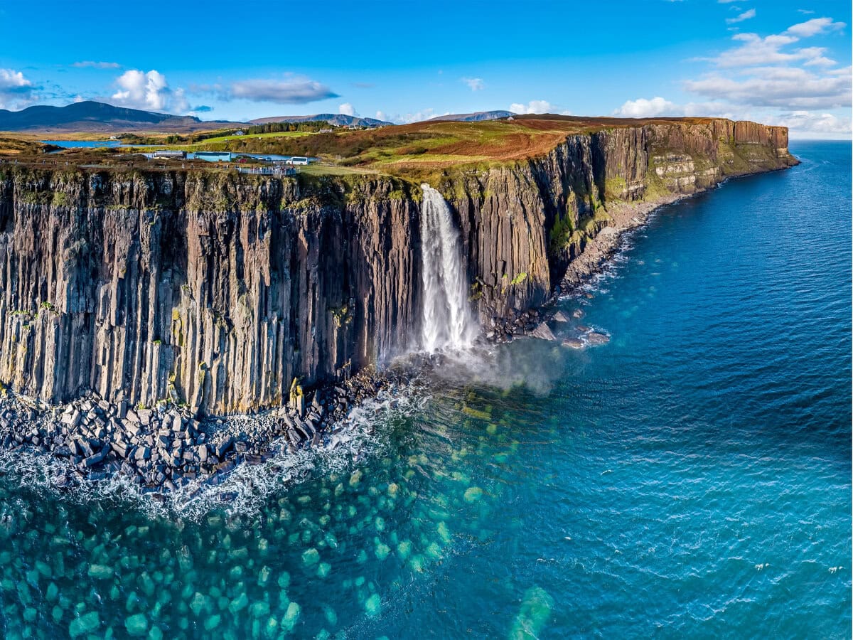 Kilt Rock Waterfall Isle of Skye Scotland