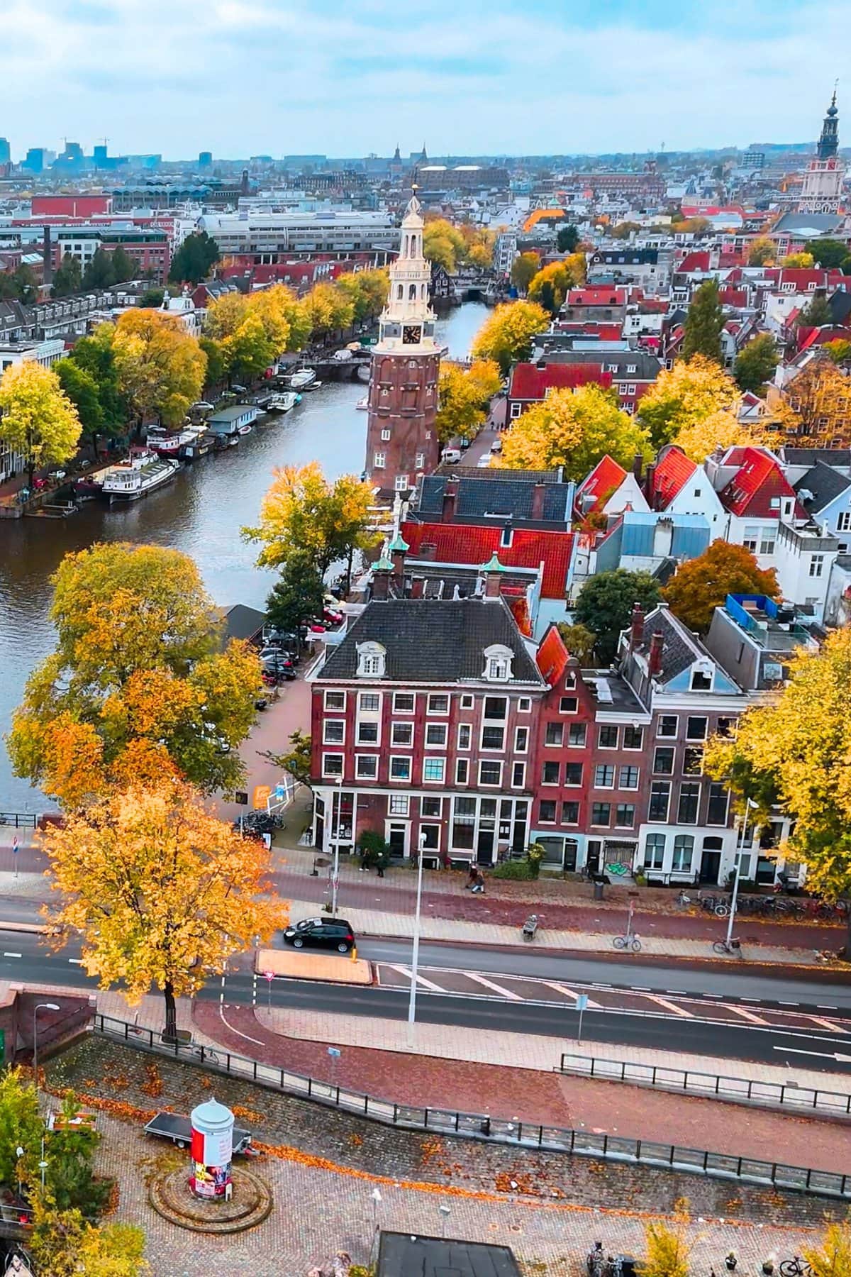 Amsterdam Autumn Cityscape