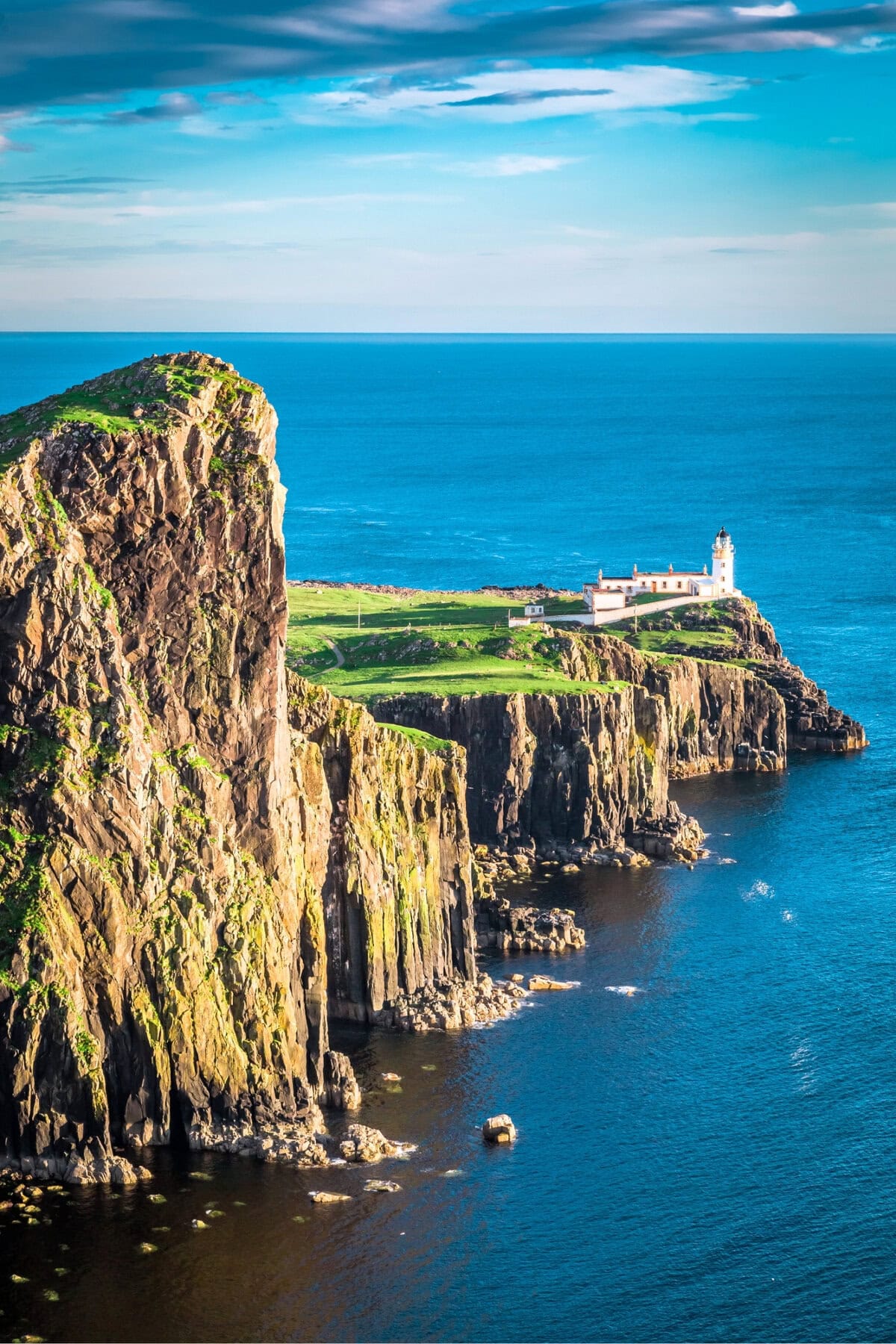 Neist Point Lighthouse in Isle of Skye