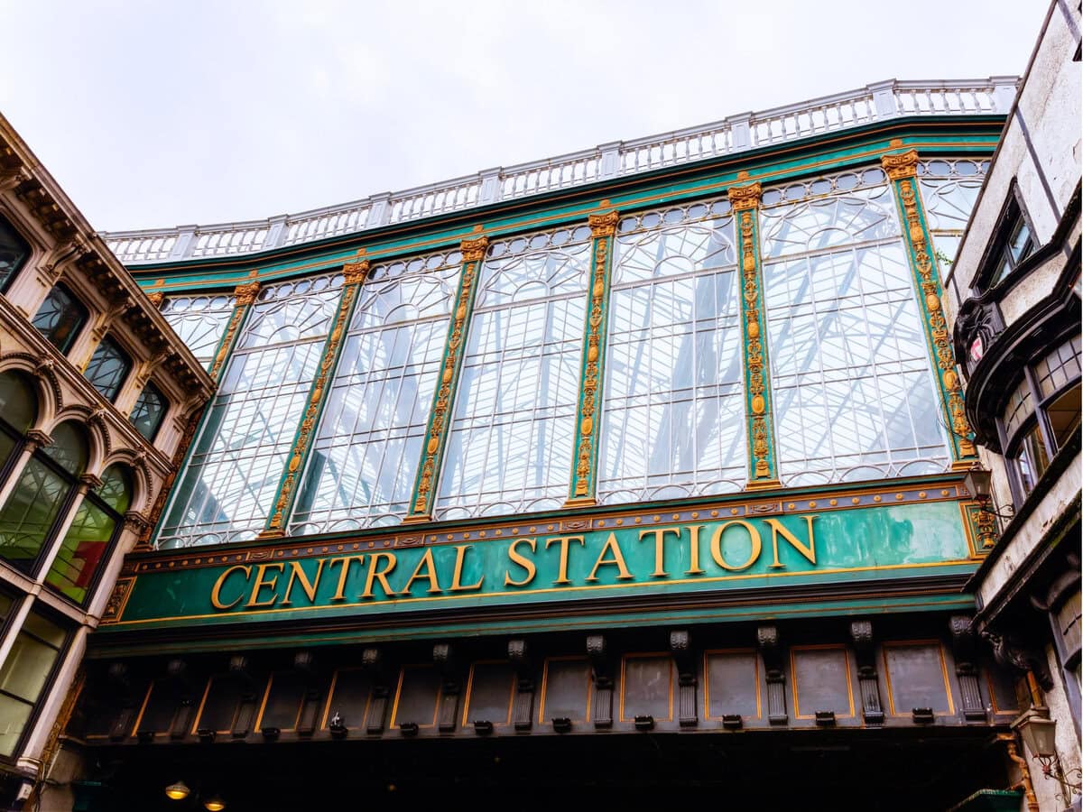 Central Station of Glasgow, Scotland