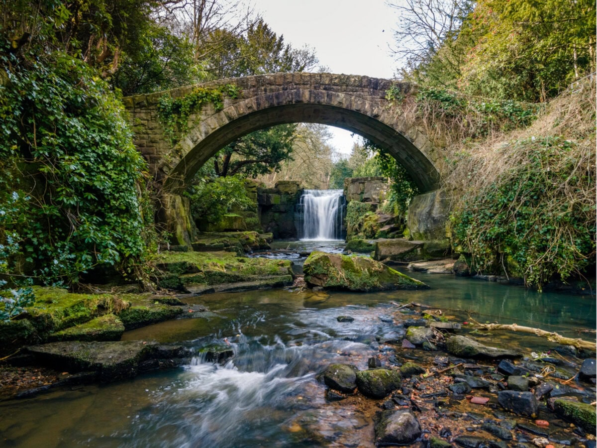 Waterfall in Jesmond Dene, Newcastle Upon Tyne