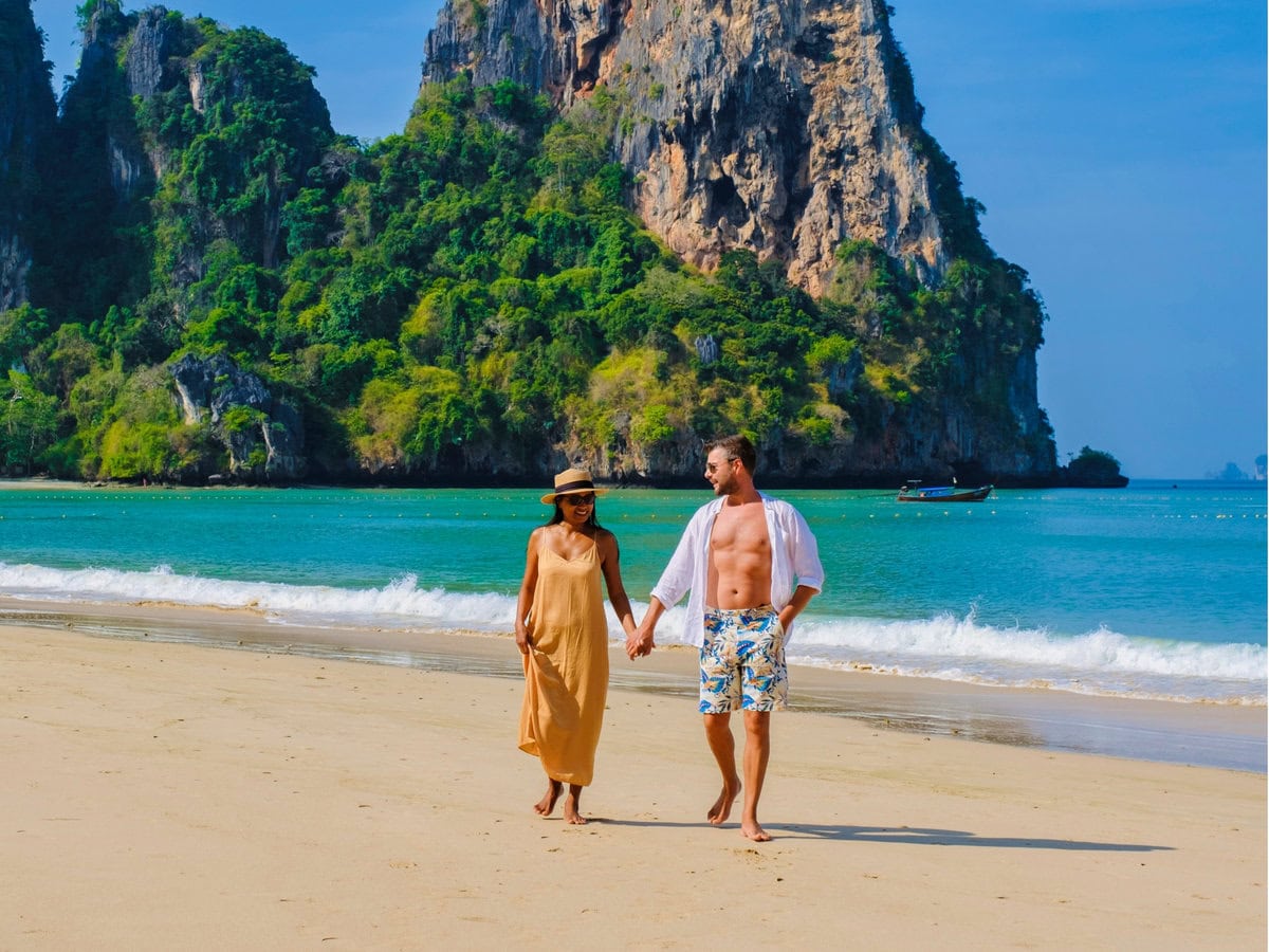 Railay Beach Krabi Thailand