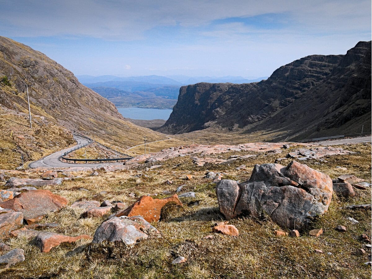 Applecross Pass (bealach Na Bà), Highlands