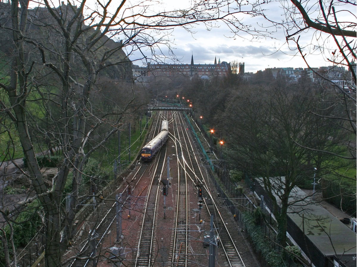 Edinburgh Train Junction