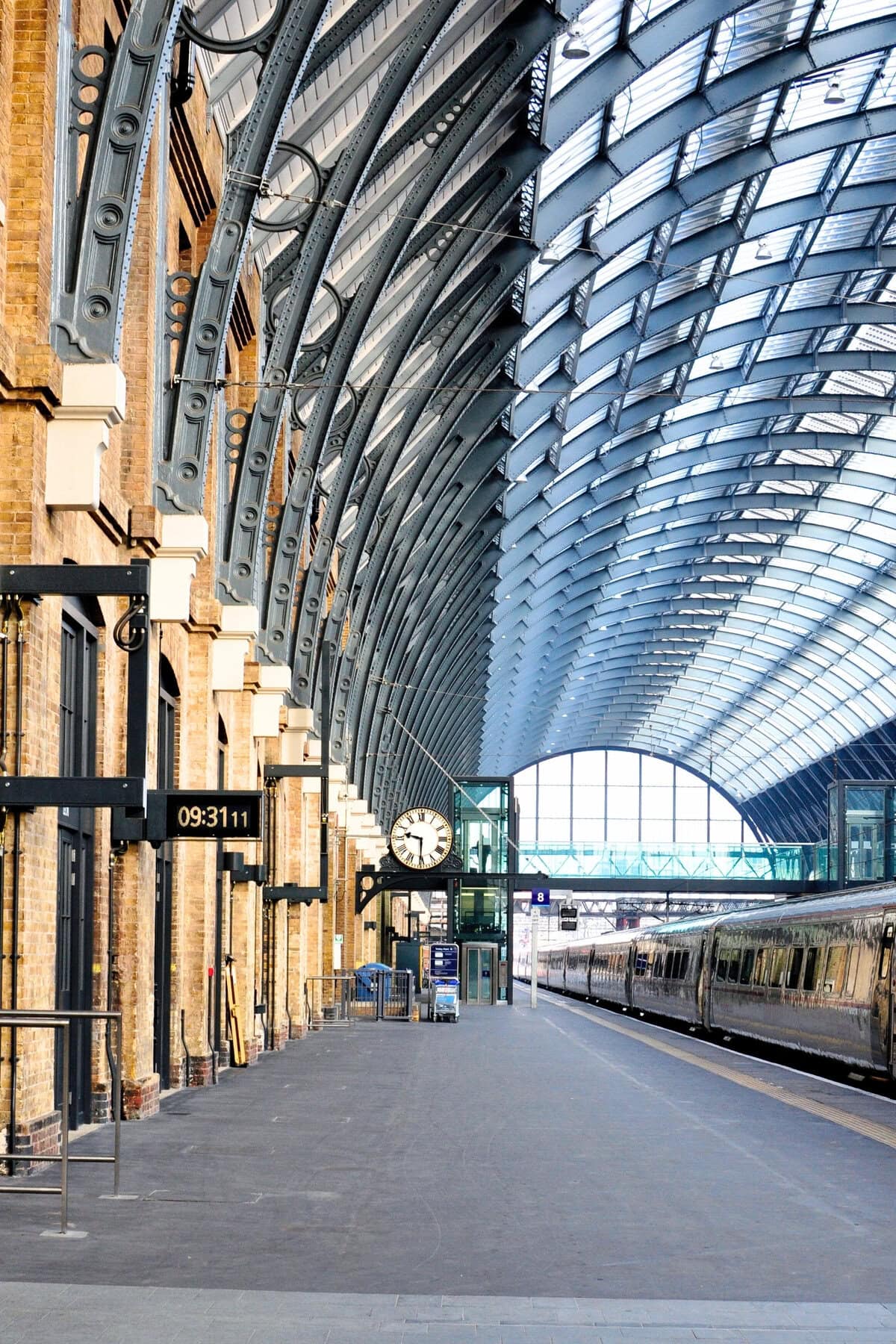 King Cross Railway Station in the London