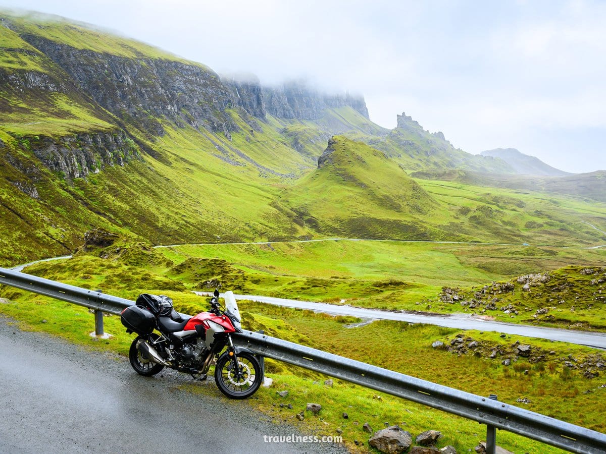 Quiraing Rock Formation, Isle of Skye, Scotland