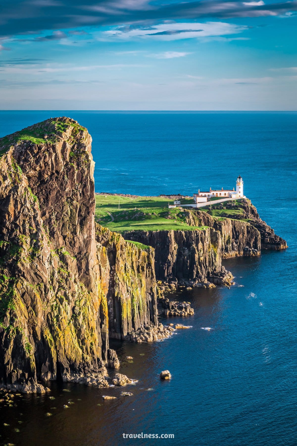 Neist Point Lighthouse in Isle of Skye