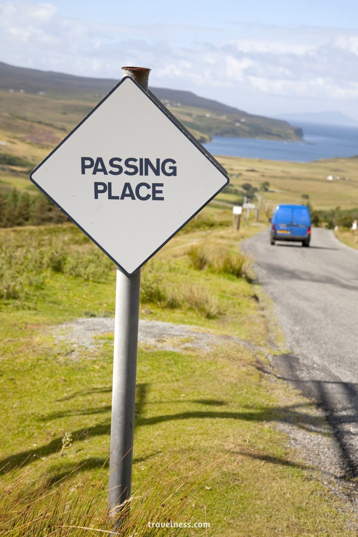 Passing Place Sign, Isle of Skye