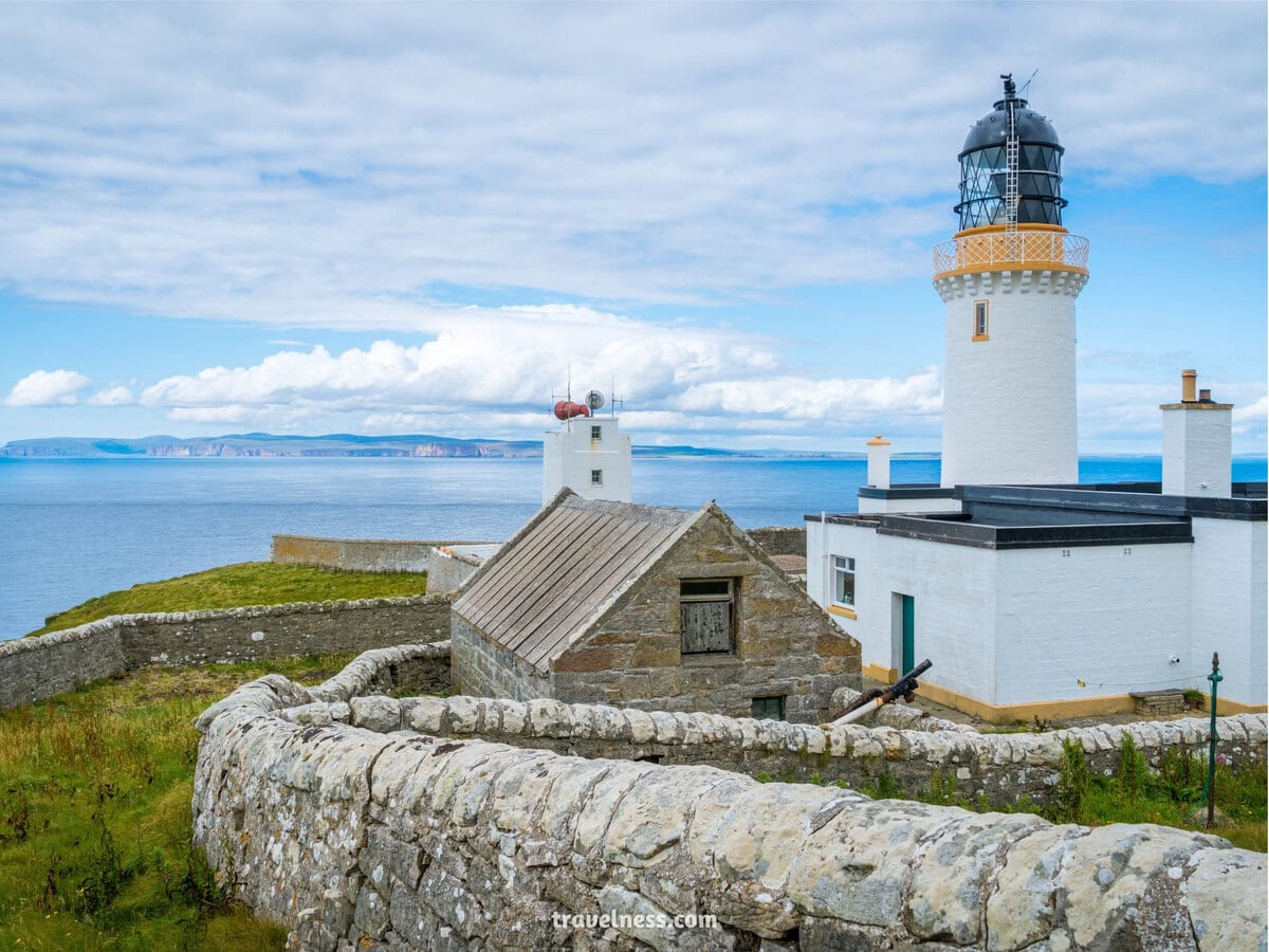 Dunnet Head Lighthouse, in Caithness