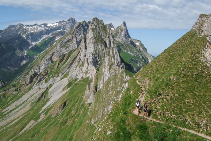Schafler Ridge hike in Appenzell Switzerland