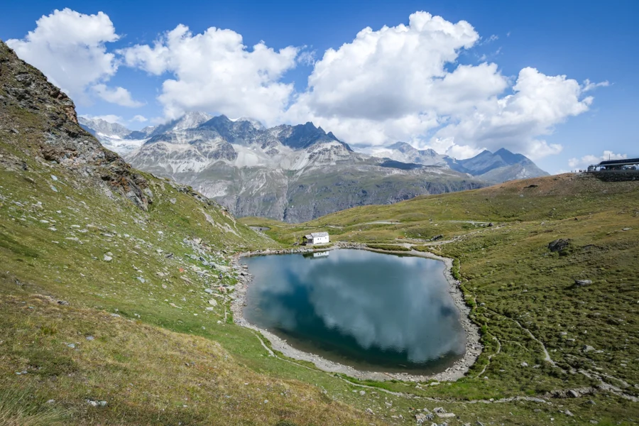 Schwarzsee lake in Zermatt