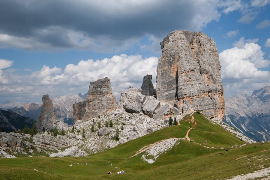 Cinque Torri in the Dolomites