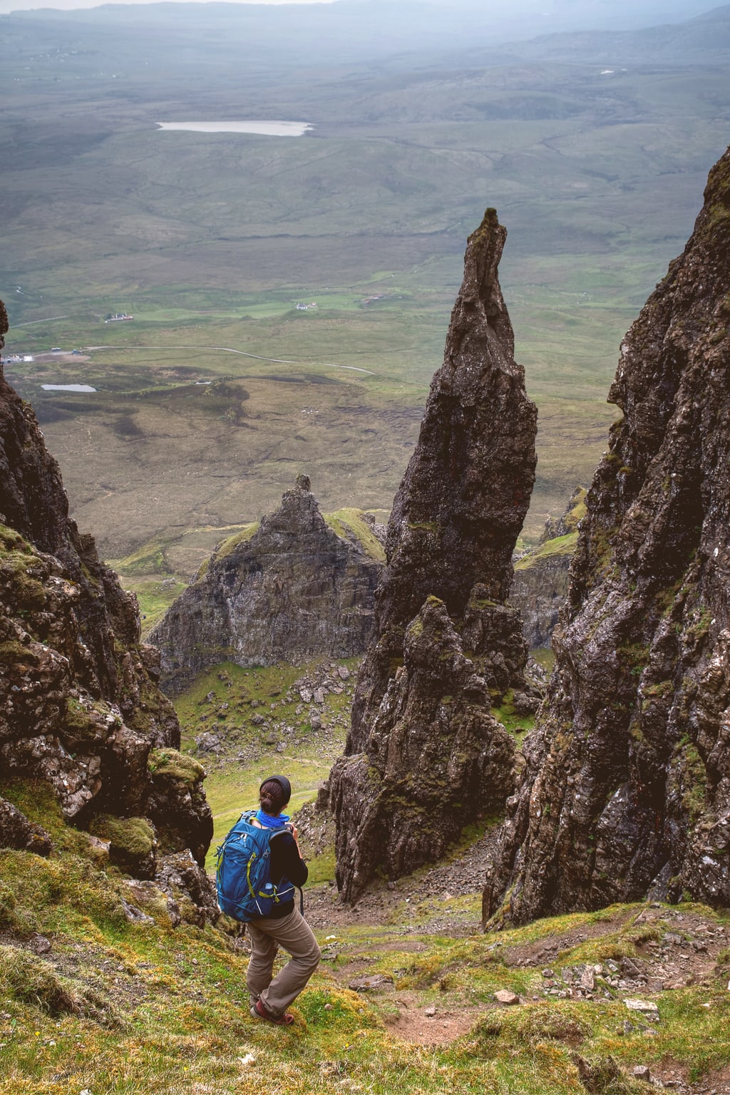 Hiking Around the Needle, Quiraing, Isle of Skye, Scotland